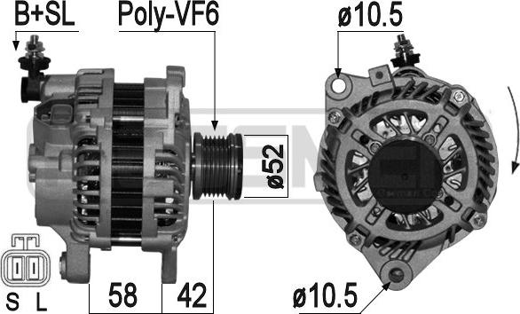 ERA 209153A - Alternatore autozon.pro