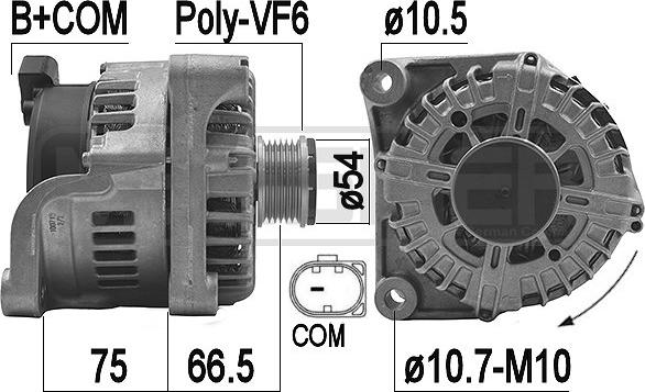 ERA 209168 - Alternatore autozon.pro