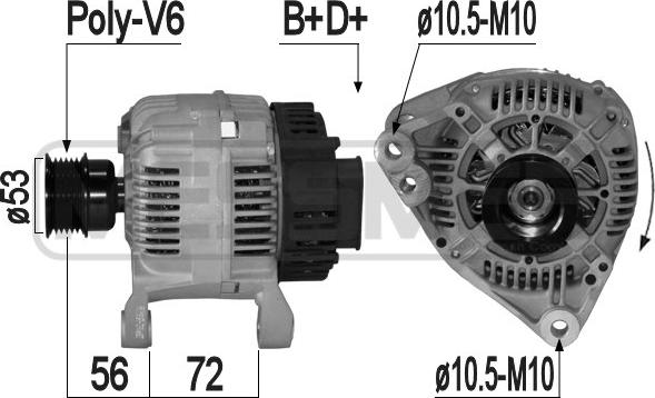 ERA 209162A - Alternatore autozon.pro