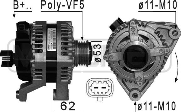 ERA 209115 - Alternatore autozon.pro