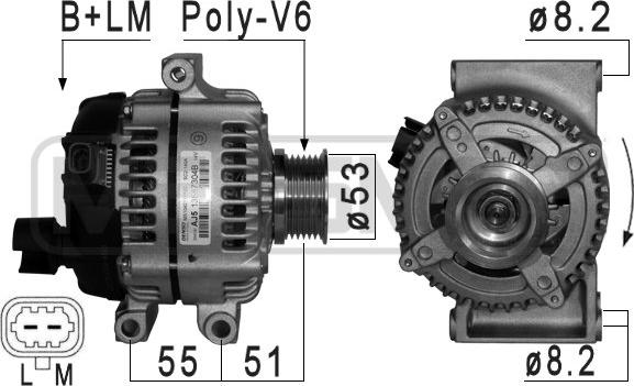 ERA 209110 - Alternatore autozon.pro