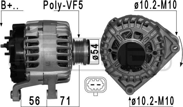 ERA 209118 - Alternatore autozon.pro