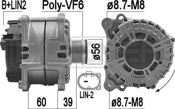 ERA 209186 - Alternatore autozon.pro