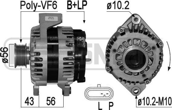 ERA 209135 - Alternatore autozon.pro