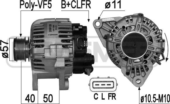 ERA 209128 - Alternatore autozon.pro