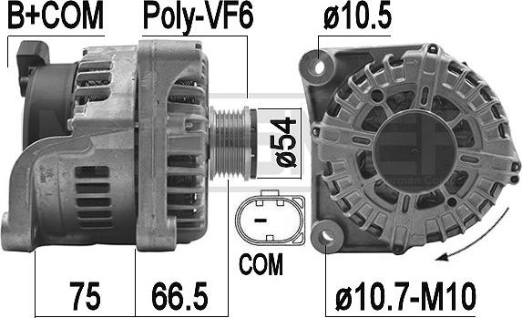 ERA 209176 - Alternatore autozon.pro