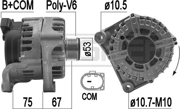 ERA 209178 - Alternatore autozon.pro