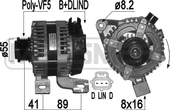 ERA 209396 - Alternatore autozon.pro