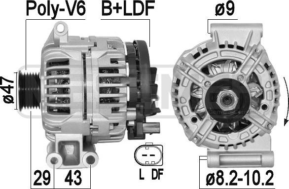 ERA 209391A - Alternatore autozon.pro