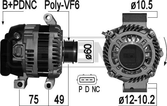 ERA 209349A - Alternatore autozon.pro