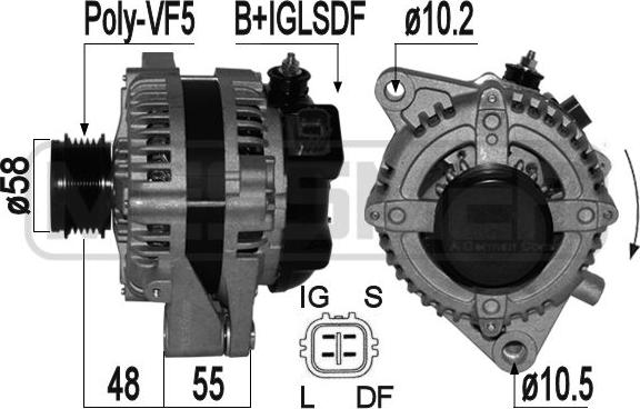 ERA 209346A - Alternatore autozon.pro