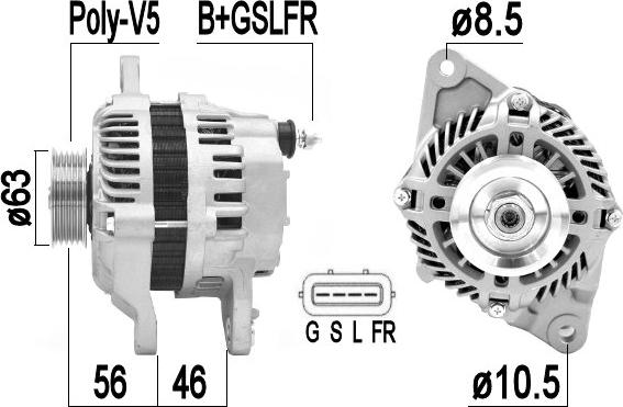 ERA 209350A - Alternatore autozon.pro