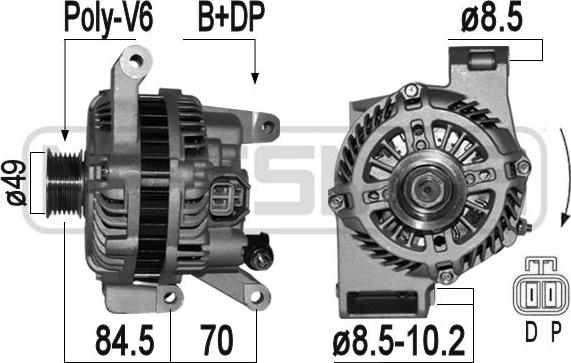 ERA 209358A - Alternatore autozon.pro