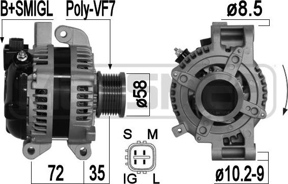 ERA 209361A - Alternatore autozon.pro