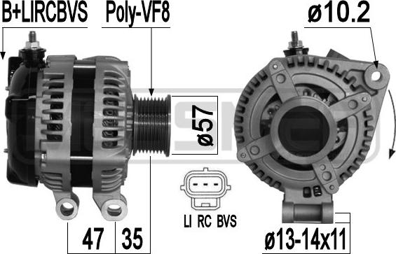 ERA 209362A - Alternatore autozon.pro