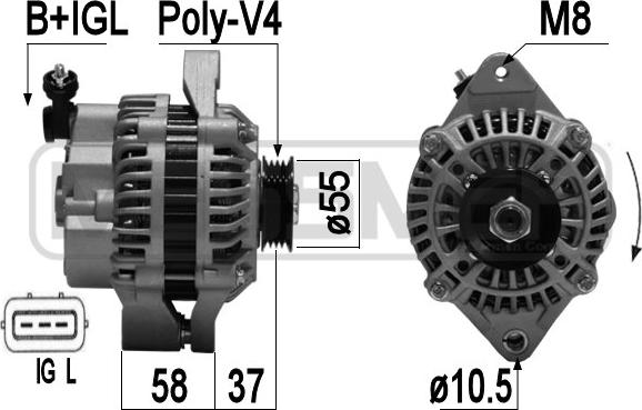 ERA 209367A - Alternatore autozon.pro