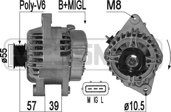 ERA 209304A - Alternatore autozon.pro