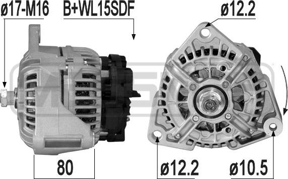 ERA 209308A - Alternatore autozon.pro