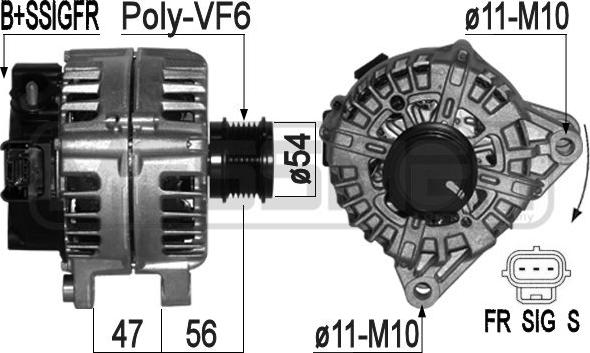 ERA 209314 - Alternatore autozon.pro