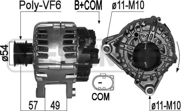 ERA 209317 - Alternatore autozon.pro