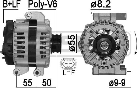 ERA 209329 - Alternatore autozon.pro