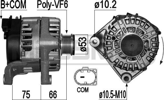 ERA 209325 - Alternatore autozon.pro