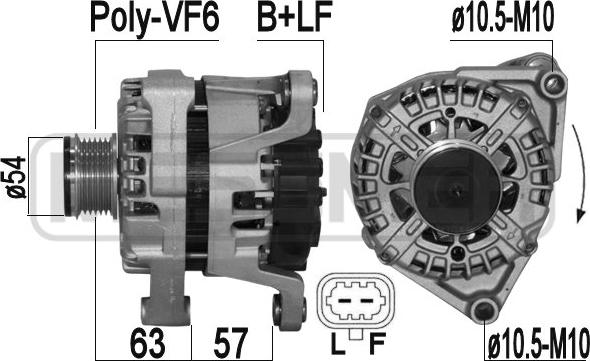 ERA 209328 - Alternatore autozon.pro