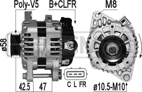 ERA 209327 - Alternatore autozon.pro