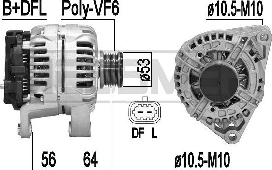 ERA 209374A - Alternatore autozon.pro