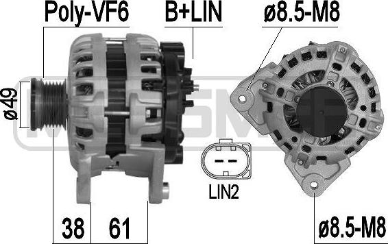 ERA 209375A - Alternatore autozon.pro