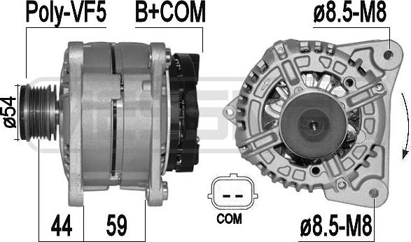 ERA 209376A - Alternatore autozon.pro