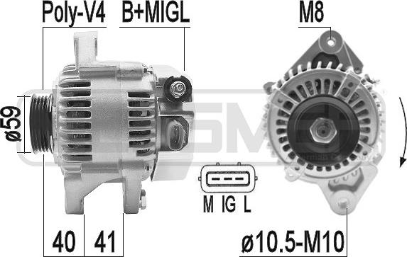 ERA 209371A - Alternatore autozon.pro