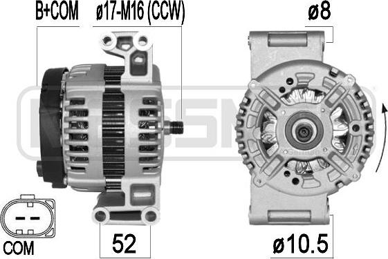 ERA 209378A - Alternatore autozon.pro