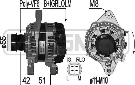 ERA 209299 - Alternatore autozon.pro