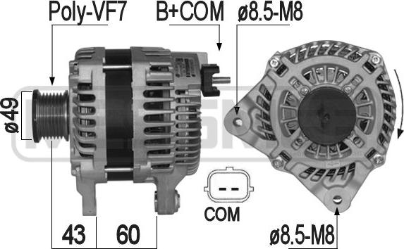 ERA 209295 - Alternatore autozon.pro