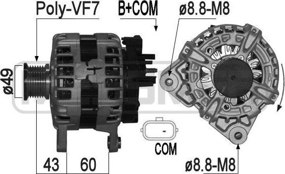 ERA 209292A - Alternatore autozon.pro