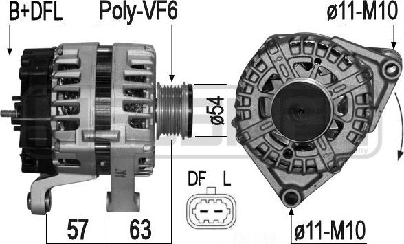 ERA 209244 - Alternatore autozon.pro