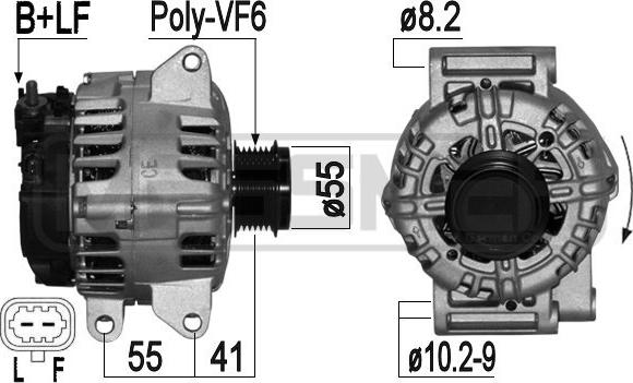 ERA 209246 - Alternatore autozon.pro