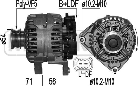 ERA 209242 - Alternatore autozon.pro