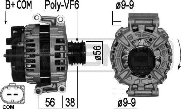 ERA 209254 - Alternatore autozon.pro