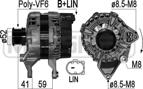 ERA 209258 - Alternatore autozon.pro