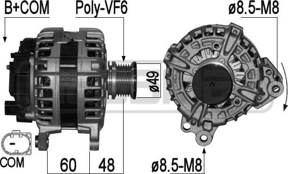 ERA 209252 - Alternatore autozon.pro