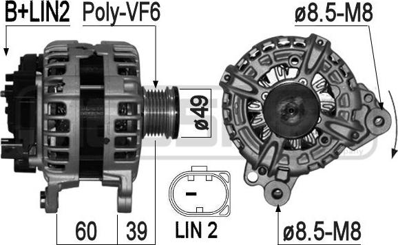 ERA 209260 - Alternatore autozon.pro