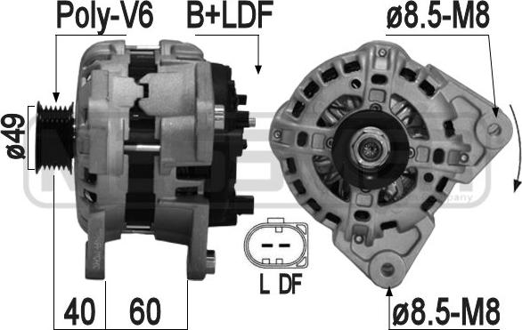 ERA 209261 - Alternatore autozon.pro