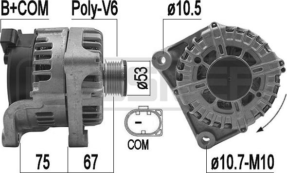 ERA 209210 - Alternatore autozon.pro