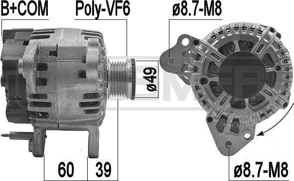 ERA 209218 - Alternatore autozon.pro