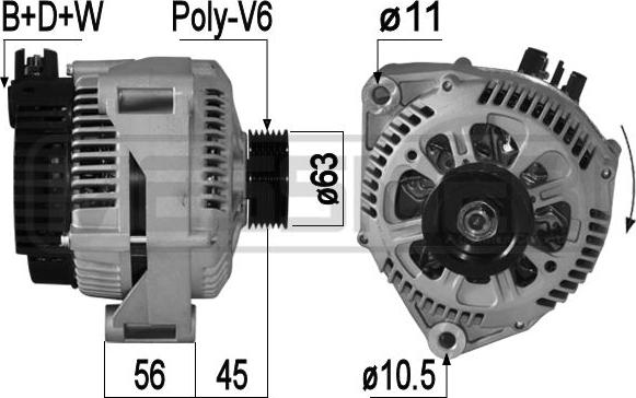 ERA 209281A - Alternatore autozon.pro