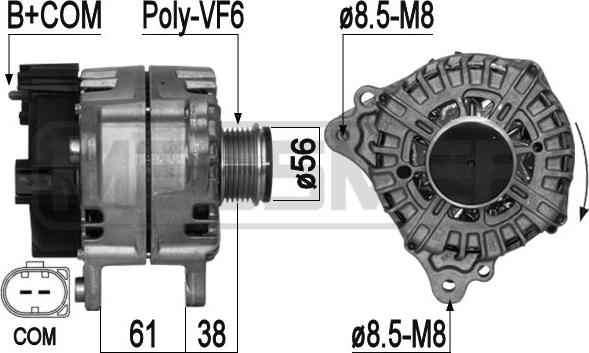 ERA 209283 - Alternatore autozon.pro