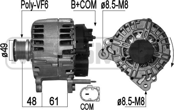 ERA 209287 - Alternatore autozon.pro