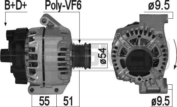 ERA 209225 - Alternatore autozon.pro